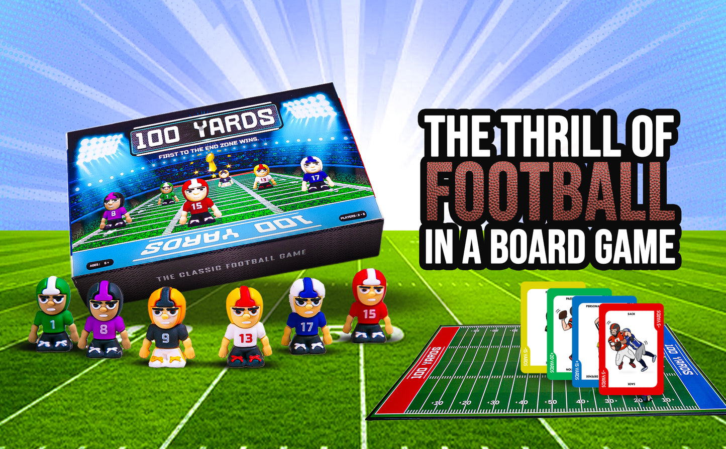100 Yards Game - Football Board Game