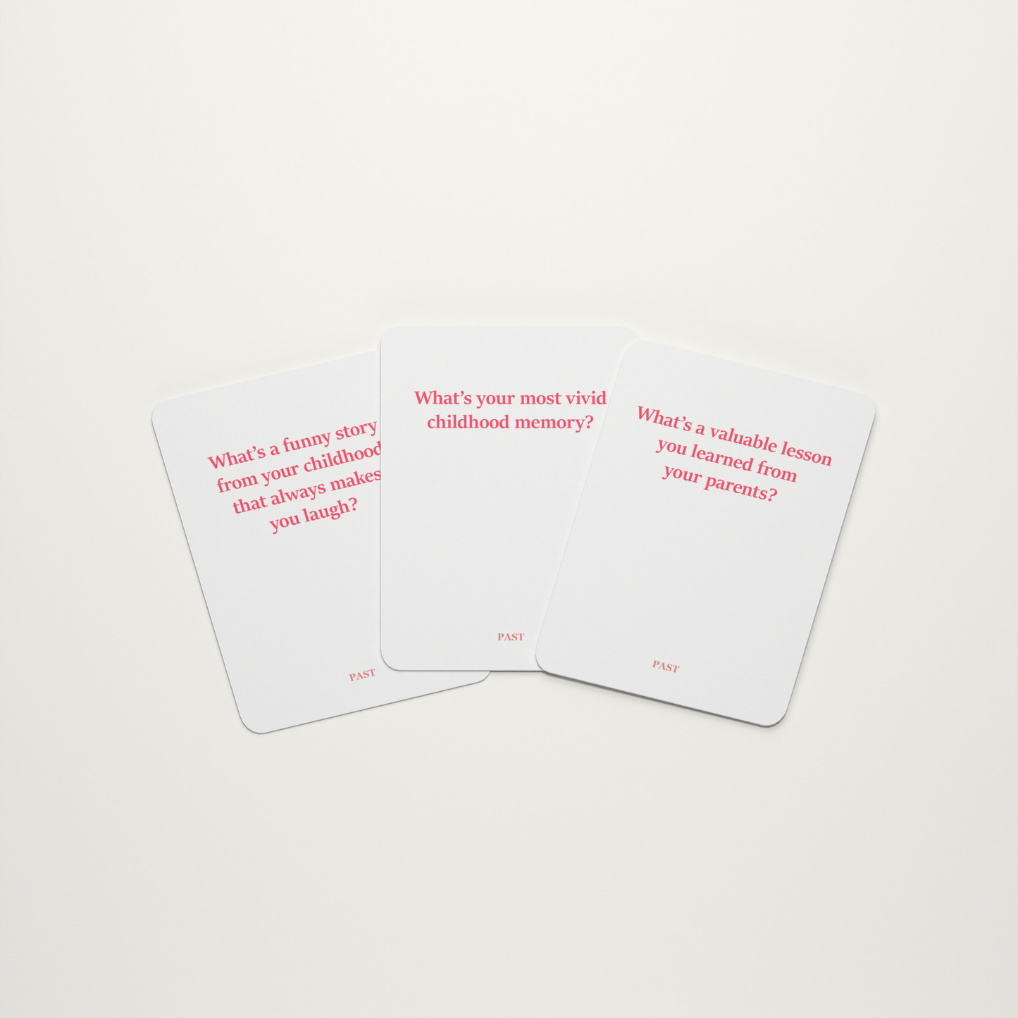 Past Present Future - Couples Convo Deck